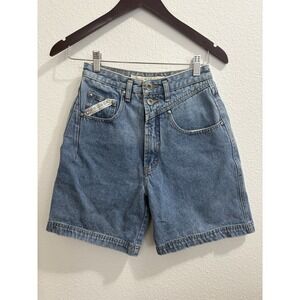 Vintage‎ 90s Y2K UNIONBAY High Waisted Mom Denim Jean Shorts Size 7/8 Fits 4/6